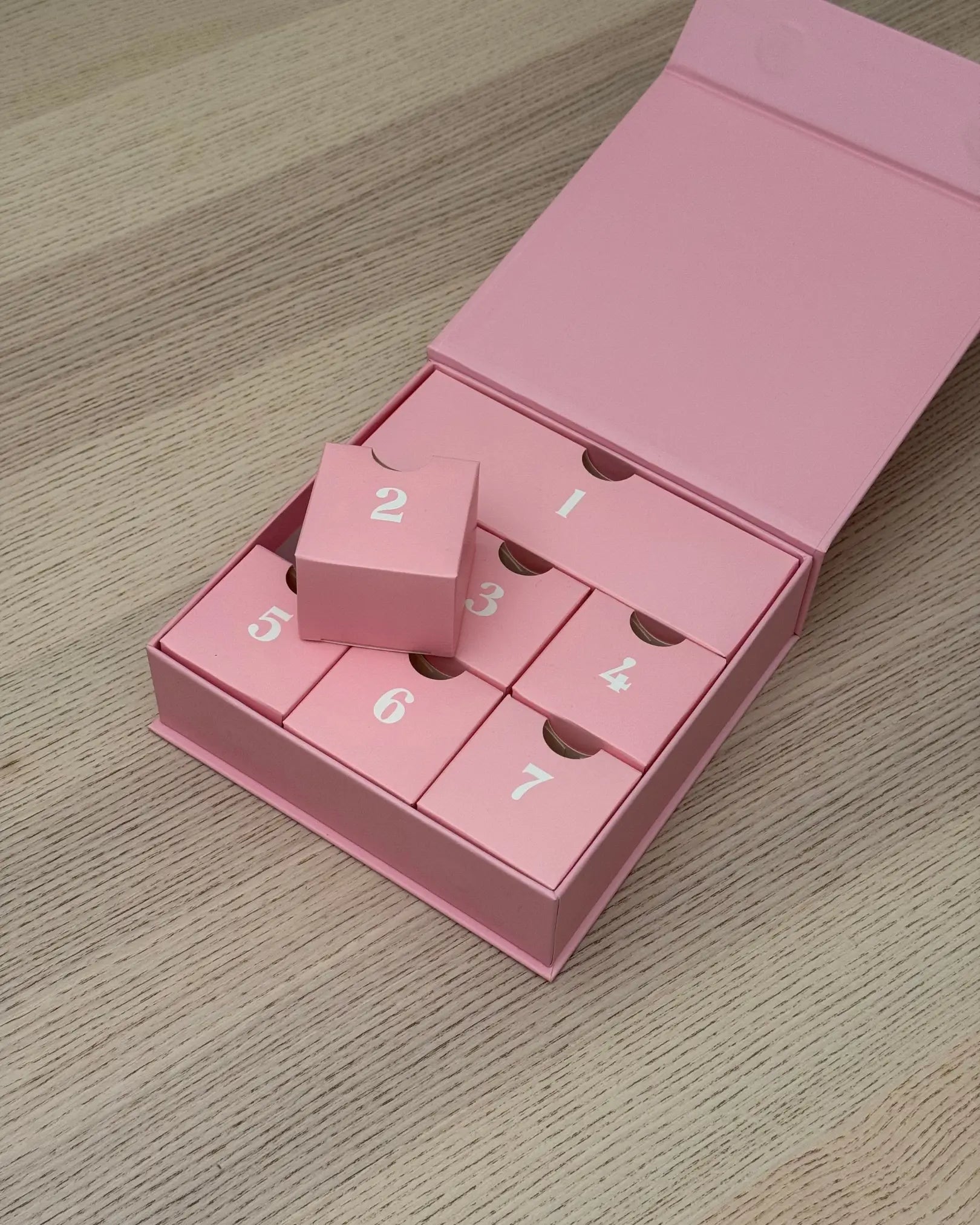 7 Day Calendar Boxes