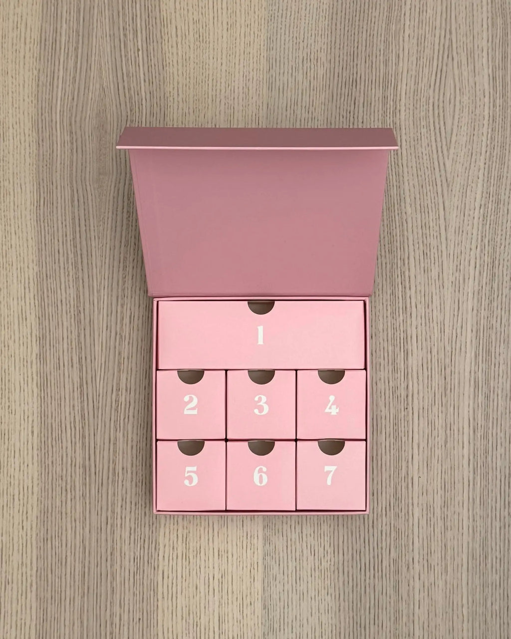 7 Day Calendar Boxes