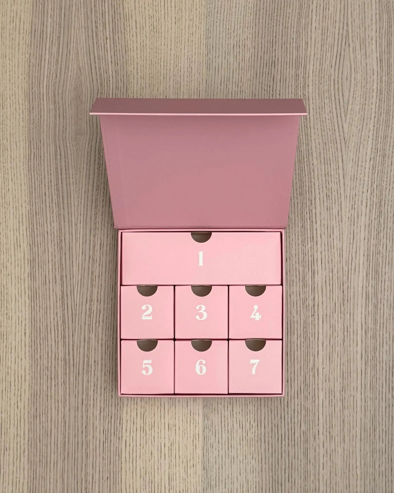 7 Day Calendar Boxes