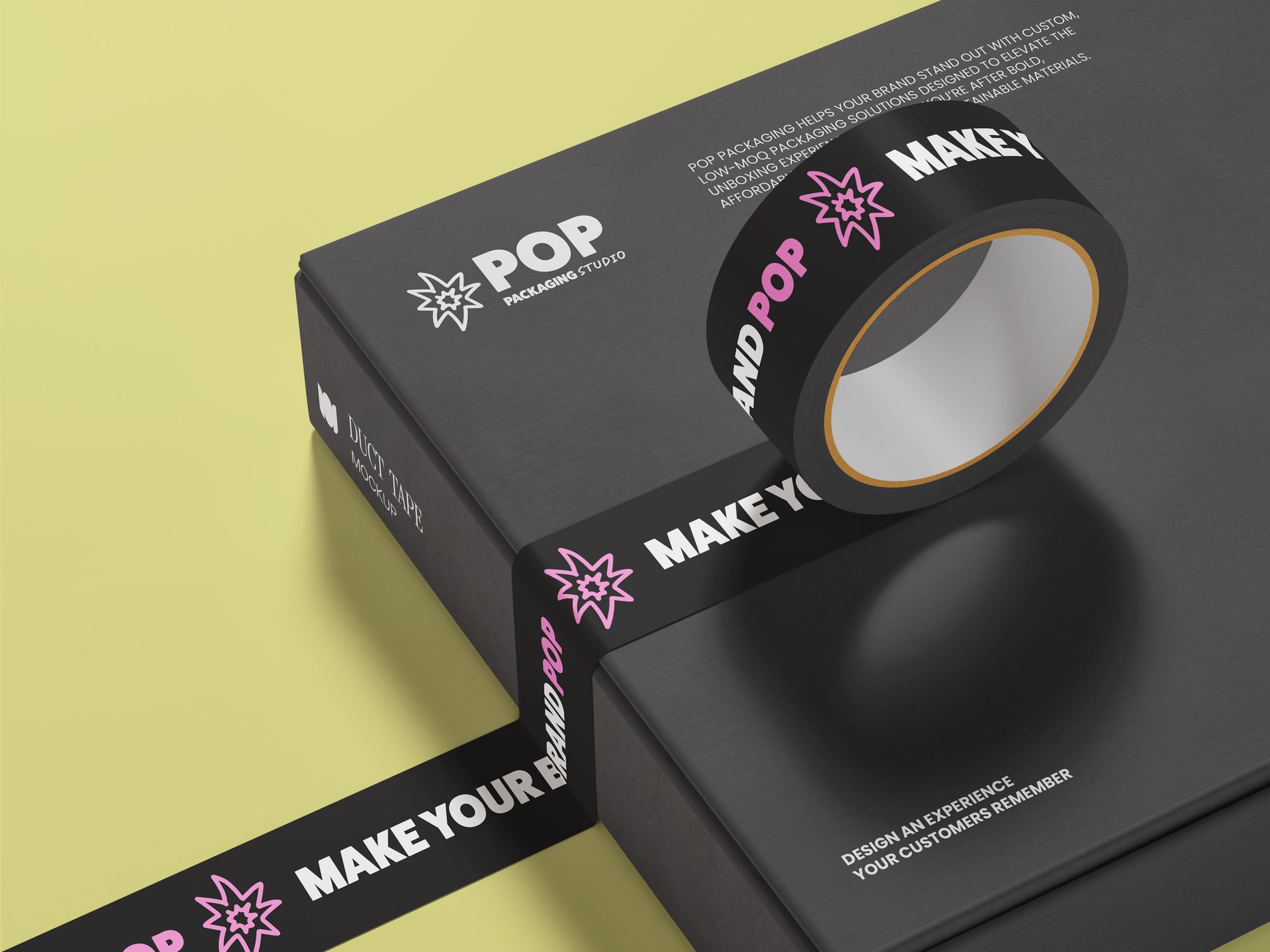 Branded Kraft Paper Eco Tape