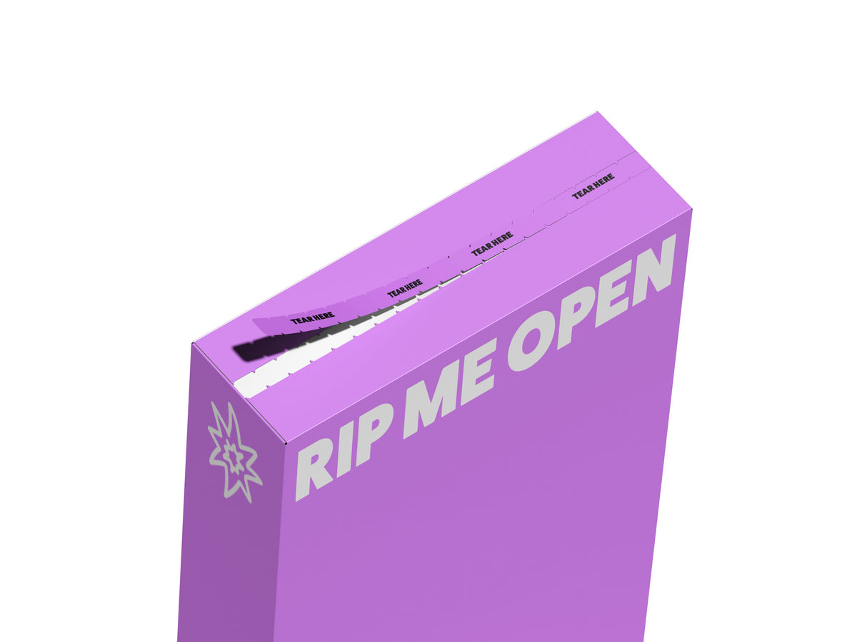 Custom Mailer Boxes - Zipper Tear Opening