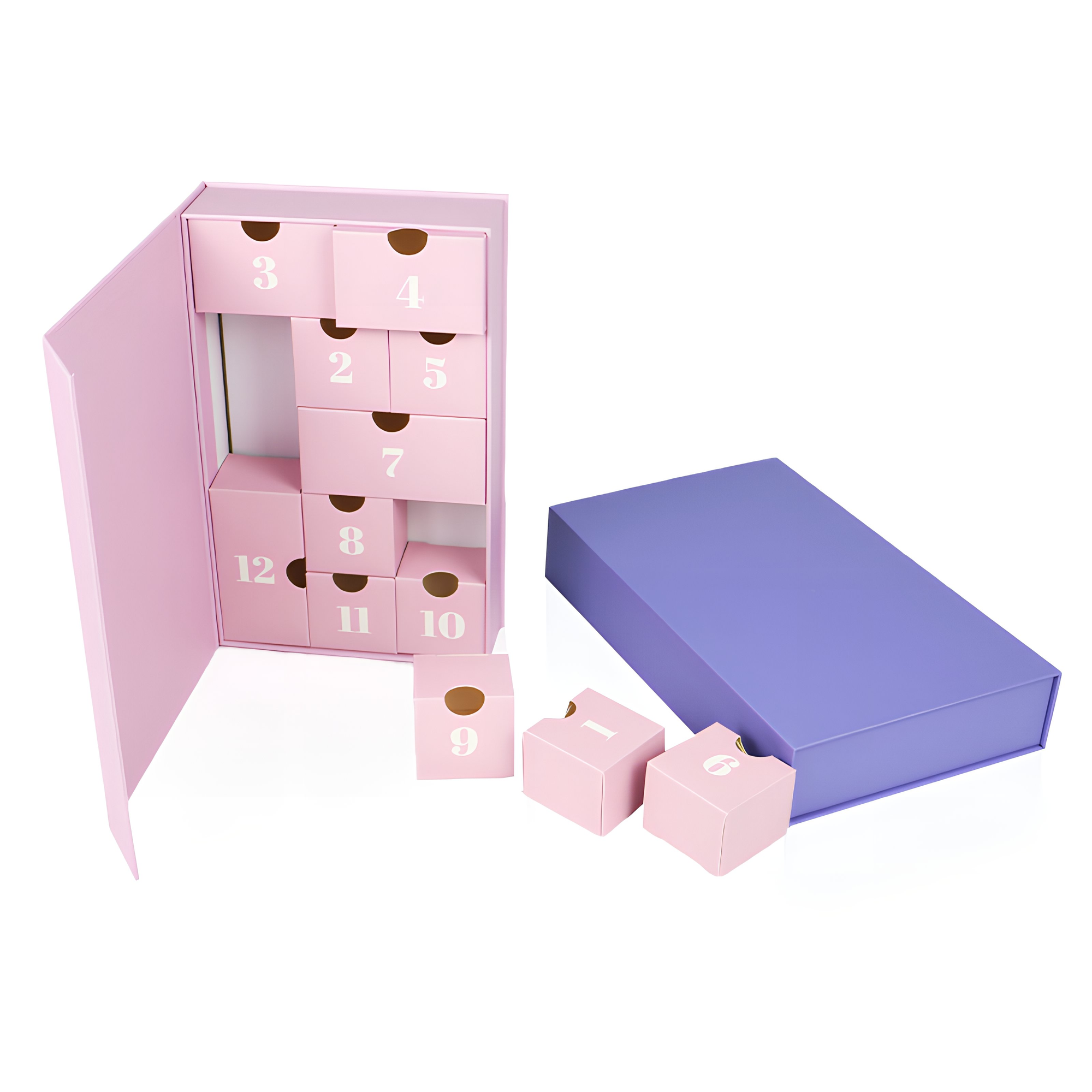 12 Day Calendar Boxes