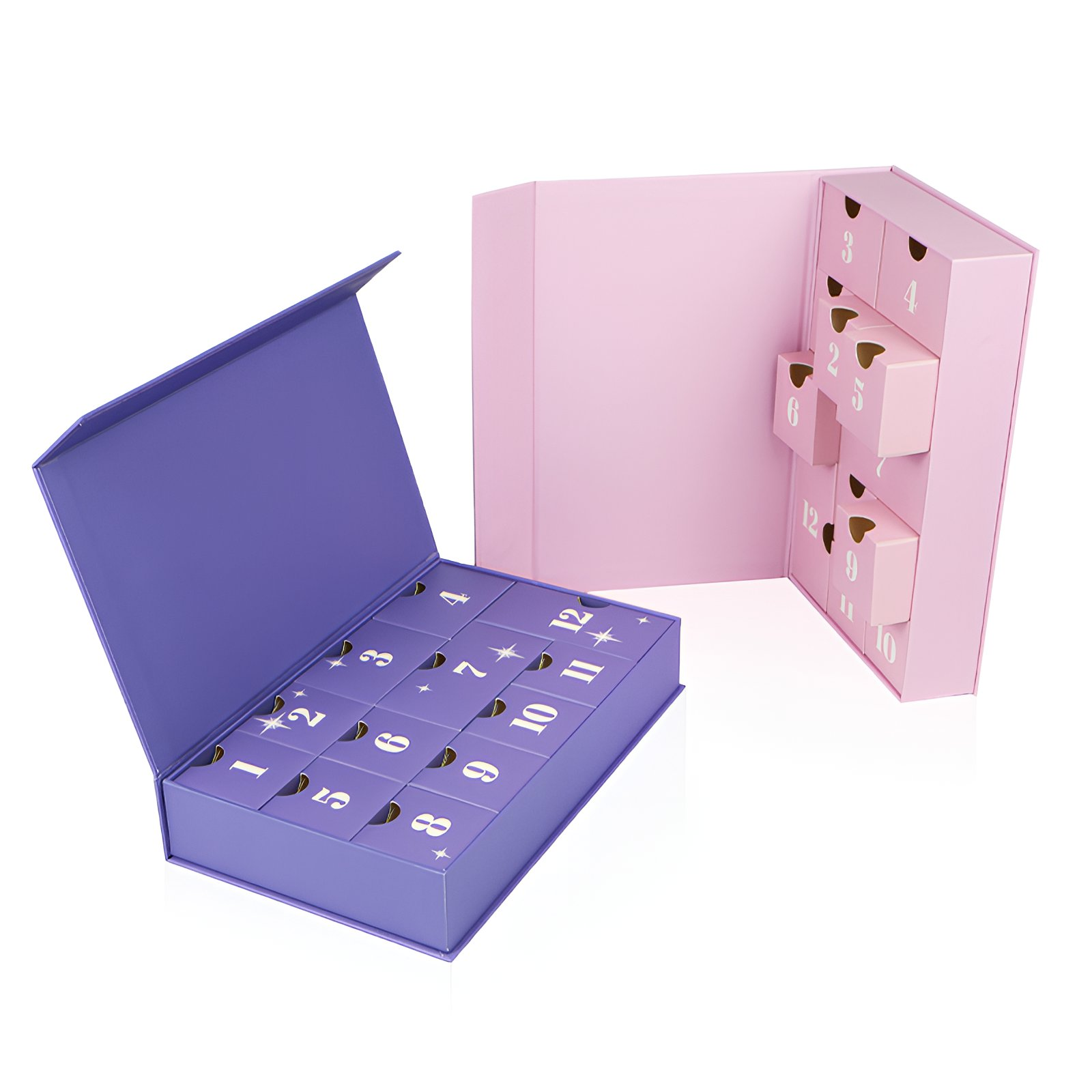 12 Day Calendar Boxes