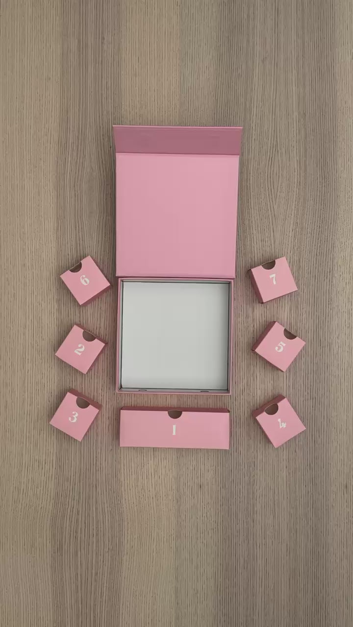 7 Day Calendar Boxes